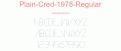 Plain-Cred-1978-Regular