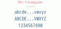 M+-1m-regular