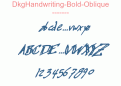 DkgHandwriting-Bold-Oblique