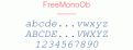 FreeMonoOb