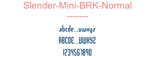 Slender-Mini-BRK-Normal