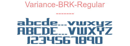 Variance-BRK-Regular