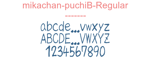 mikachan-puchiB-Regular
