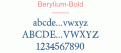 Berylium-Bold