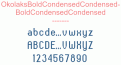 OkolaksBoldCondensedCondensed-BoldCondensedCondensed