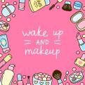 Cute makeup frame for Your design