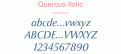 Quercus-Italic