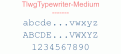 TlwgTypewriter-Medium