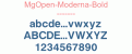 MgOpen-Moderna-Bold