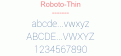 Roboto-Thin