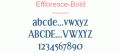 Effloresce-Bold