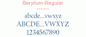 Berylium-Regular