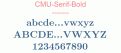 CMU-Serif-Bold