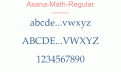 Asana-Math-Regular