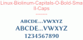 Linux-Biolinum-Capitals-O-Bold-Small-Caps