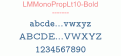 LMMonoPropLt10-Bold