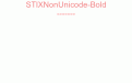 STIXNonUnicode-Bold