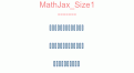 MathJax Size1