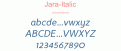 Jara-Italic