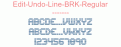 Edit-Undo-Line-BRK-Regular