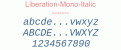 Liberation-Mono-Italic