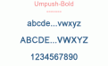 Umpush-Bold