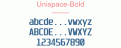 Unispace-Bold