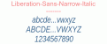 Liberation-Sans-Narrow-Italic