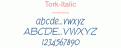 Tork-Italic