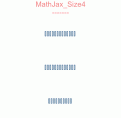 MathJax Size4