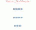 MathJax Size3-Regular