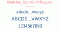 MathJax SansSerif-Regular