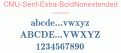 CMU-Serif-Extra-BoldNonextended