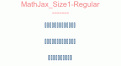 MathJax Size1-Regular