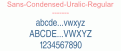 Sans-Condensed-Uralic-Regular