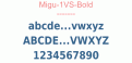 Migu-1VS-Bold