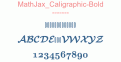 MathJax Caligraphic-Bold