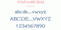 YOzFont90-Bold