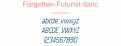 Forgotten-Futurist-Italic