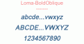 Loma-BoldOblique