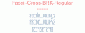 Fascii-Cross-BRK-Regular