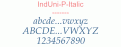 IndUni-P-Italic