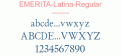 EMERITA-Latina-Regular