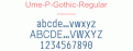 Ume-P-Gothic-Regular