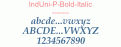 IndUni-P-Bold-Italic