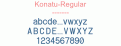 Konatu-Regular