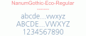 NanumGothic-Eco-Regular