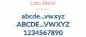 Lato-Black