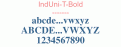 IndUni-T-Bold