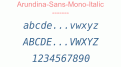 Arundina-Sans-Mono-Italic